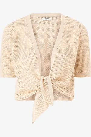 JDY Neuletakki Mehedi 2/4 Short Tie Cardigan Knt
