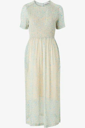 Coster Copenhagen Mekko Smock Dress Leo Splash Print