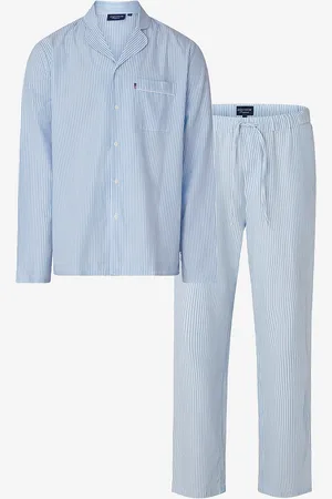 Lexington Icons Eddie Cotton Light Oxford Pyjama