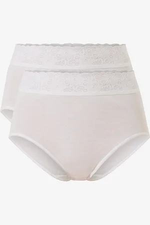 Calida Maksihousut Lycra Spitze Panty 2 kpl