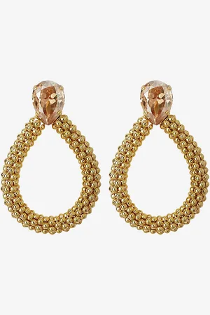 Caroline Svedbom Korvakorut Classic Rope Earrings Gold