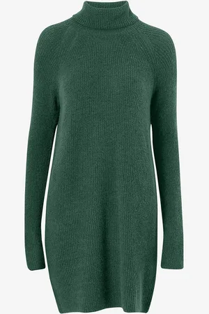 Pieces® Neulemekko pcEllen LS High Neck Knit Dress
