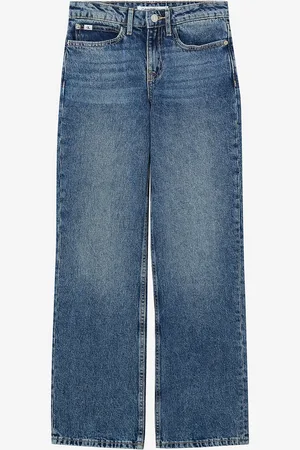 Calvin Klein Farkut Extreme Wide Leg MR Visual LT BL