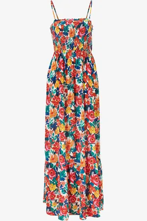 JDY Maximekko Starr Life Smock Maxi Dress Wvn