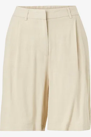 Pieces® Shortsit pcVinsty HW Linen Bermuda Shorts