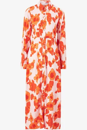 SELECTED Maximekko slfNicolette LS Ankle Shirt Dress