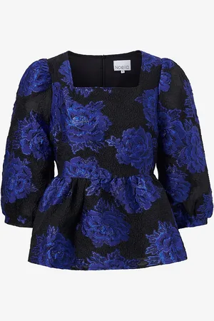 Noella Pusero Taylor Flounce Blouse