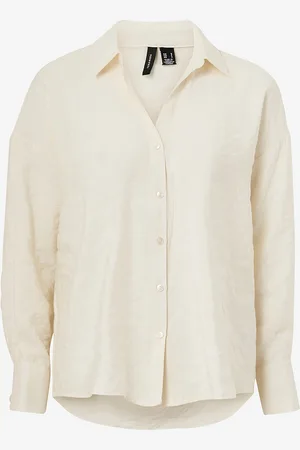 VERO MODA Paita vmQueeny LS Oversize Shirt Wvn