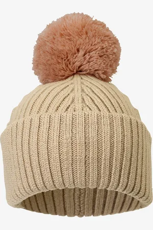 Elodie Details Wool Beanie - Pure Khaki, 2-3 vuotta