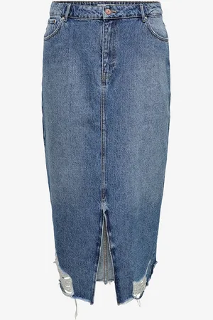 ONLY Farkkuhame carEmma Life Reg Long Dnm Skirt