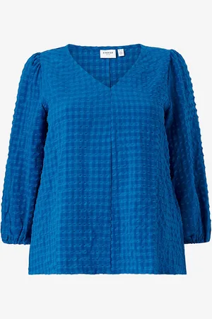 VILA Pusero viPipe V-neck 7/8 Top Curve