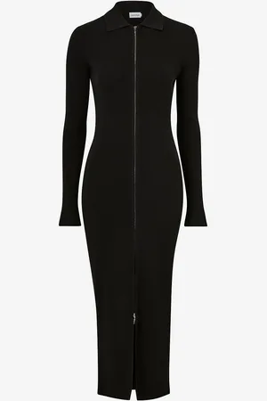 Calvin Klein Mekko Iconic Rib Shirt Dress