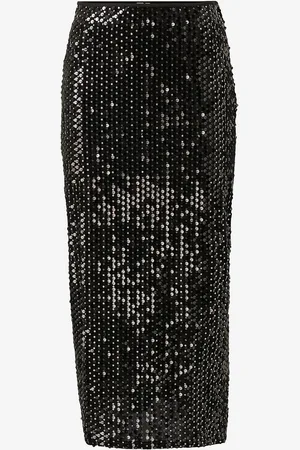 ONLY Paljettihame onlLucy Long Skirt Wvn