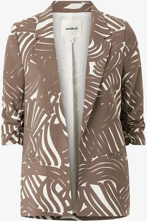 Soaked in Luxury Jakku slShirley Printed Blazer