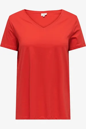 ONLY Toppi carBonnie Life S/S V-neck A-shape Tee