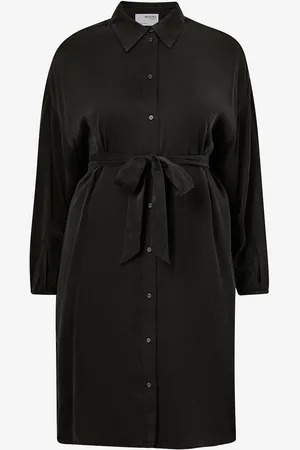 SELECTED Paitamekko slfIrene-Tonia LS Shirt Dress Curve