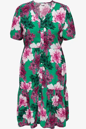 ONLY Mekko carClea Life 2/4 Blk Dress Aop