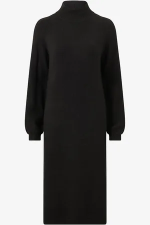 Y.A.S Mekko yasBalis LS Funnel Knit Dress