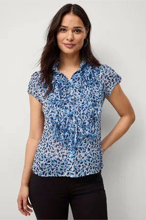 Saint Tropez Pusero LiljaSZ Crinkle SS Shirt