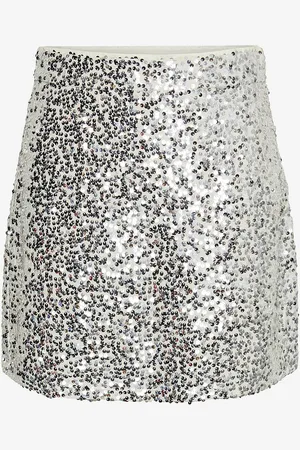 Pieces® Paljettihame pcBosy Sequins HW Skirt