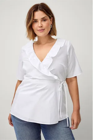 Zizzi Kietaisutoppi vLola S/S Wrap Top