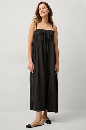 VILA Maximekko viKvinne S/L Ancle Dress
