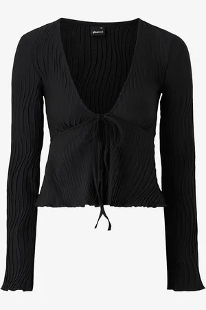 Gina Tricot Toppi Tie Front Top