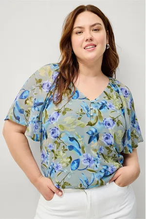 Zizzi Pusero eLavrin S/S Blouse