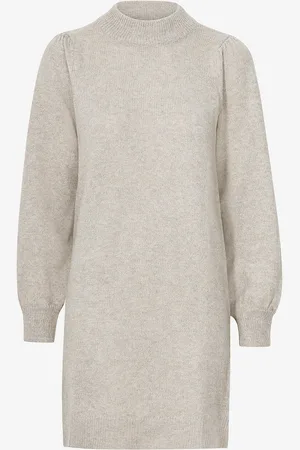 JDY Mekko Rue L/S High Neck Dress Knt