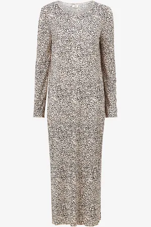 JDY Maximekko Cita L/S Pleated Midi Dress Jrs