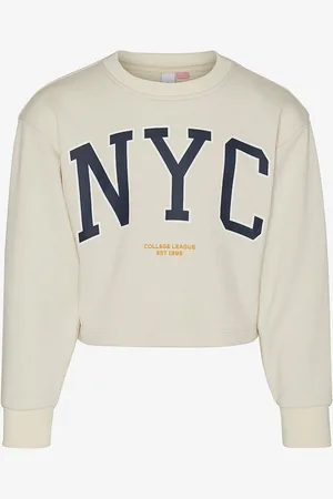 VERO MODA Collegepaita vmMillie Linsey Cropped Sweat Jrs G