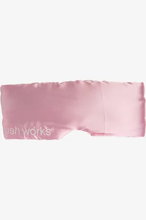 Brushworks Cushioned Satin Sleep Mask