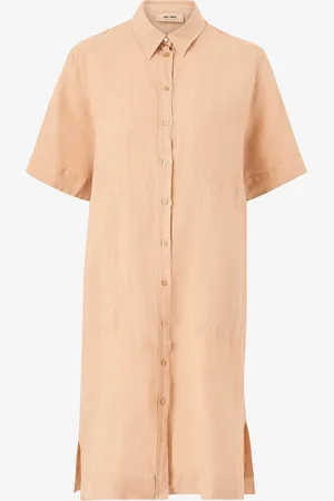 Mos Mosh Pellavamekko Mal Linen Shirt Dress