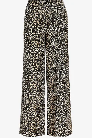 Object Housut objAlba Lisa Wide Pant Print