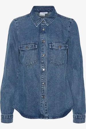 VERO MODA Farkkupaita vmJennie LS Denim Shirt Mix