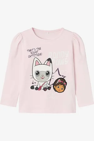 NAME IT Toppi nmfJuliet Gabby LS Top Box Sky