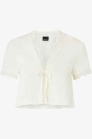 Gina Tricot Toppi Tie Lace Top
