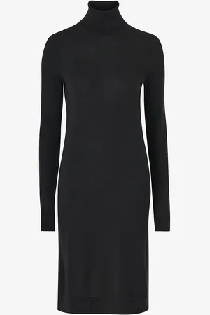 Calvin Klein Mekko Merino Wool Knee Dress