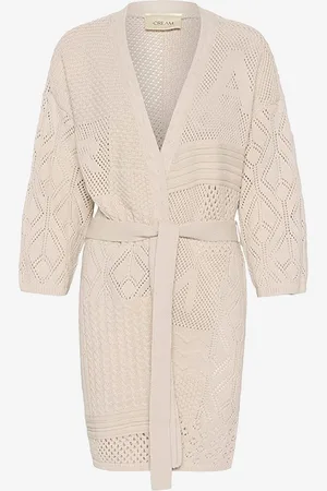 Cream Neuletakki crWillow Knit