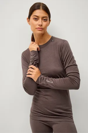 AHKKA Kerrastonpusero Merino Wool LS Tee W