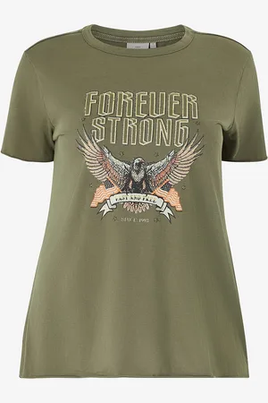ONLY Toppi carMiko Life Washed SS Reg Tee Jrs