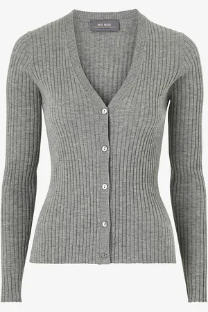 Mos Mosh Toppi mmRelena Rib V-neck Knit Cardigan