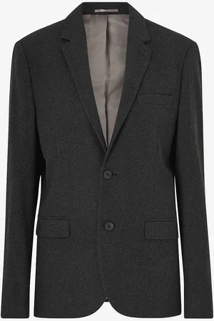Lindbergh Pikkutakki Flannel Wool Blend Blazer
