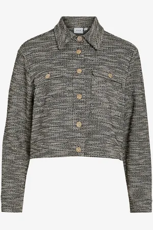 VILA Takki viAmera L/S Cropped Shacket