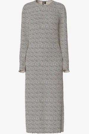 Pieces® Mekko pcFlora LS Midi Dress Noos BC