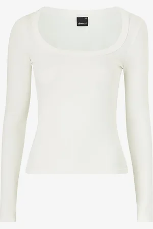 Gina Tricot Toppi Rib Long Sleeve Top