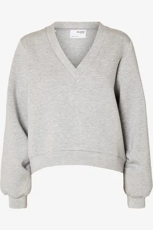 SELECTED Collegepaita slfJamila LS V-neck Sweat