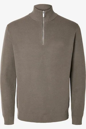 SELECTED Paita slhDane LS Knit Structure Half Zip