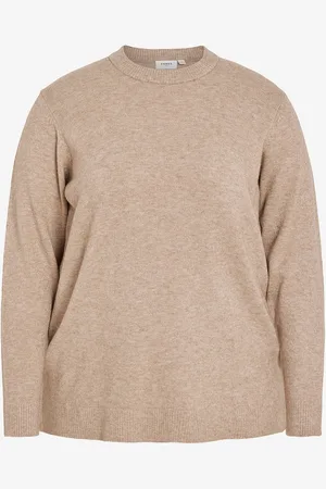 VILA Paita viRil O-neck L/S Knit Top/cur