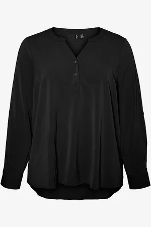 VERO MODA Pusero vmcAni LS Top Wvn GA Cur